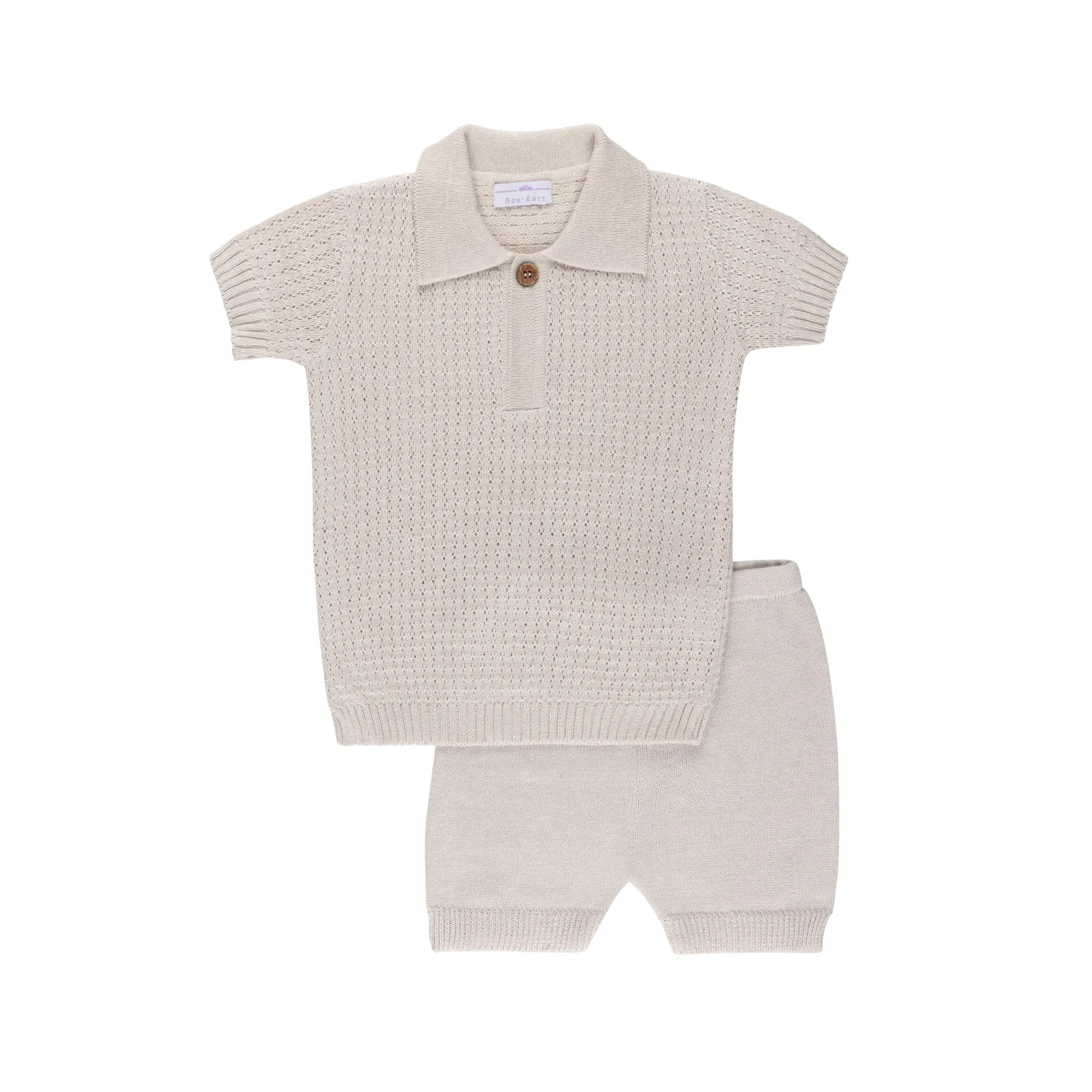 Polo Set ~ Oatmeal