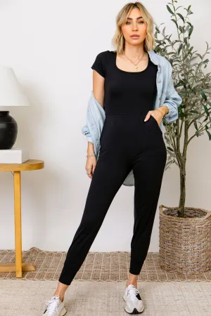 RESTOCKED: Swift Stride Elastic Jumpsuit (S-L)