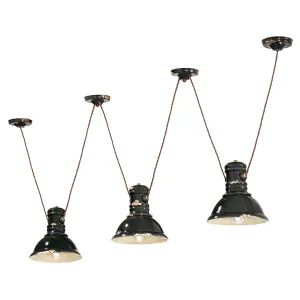 Retro Industrial Multi-Light Pendant Light