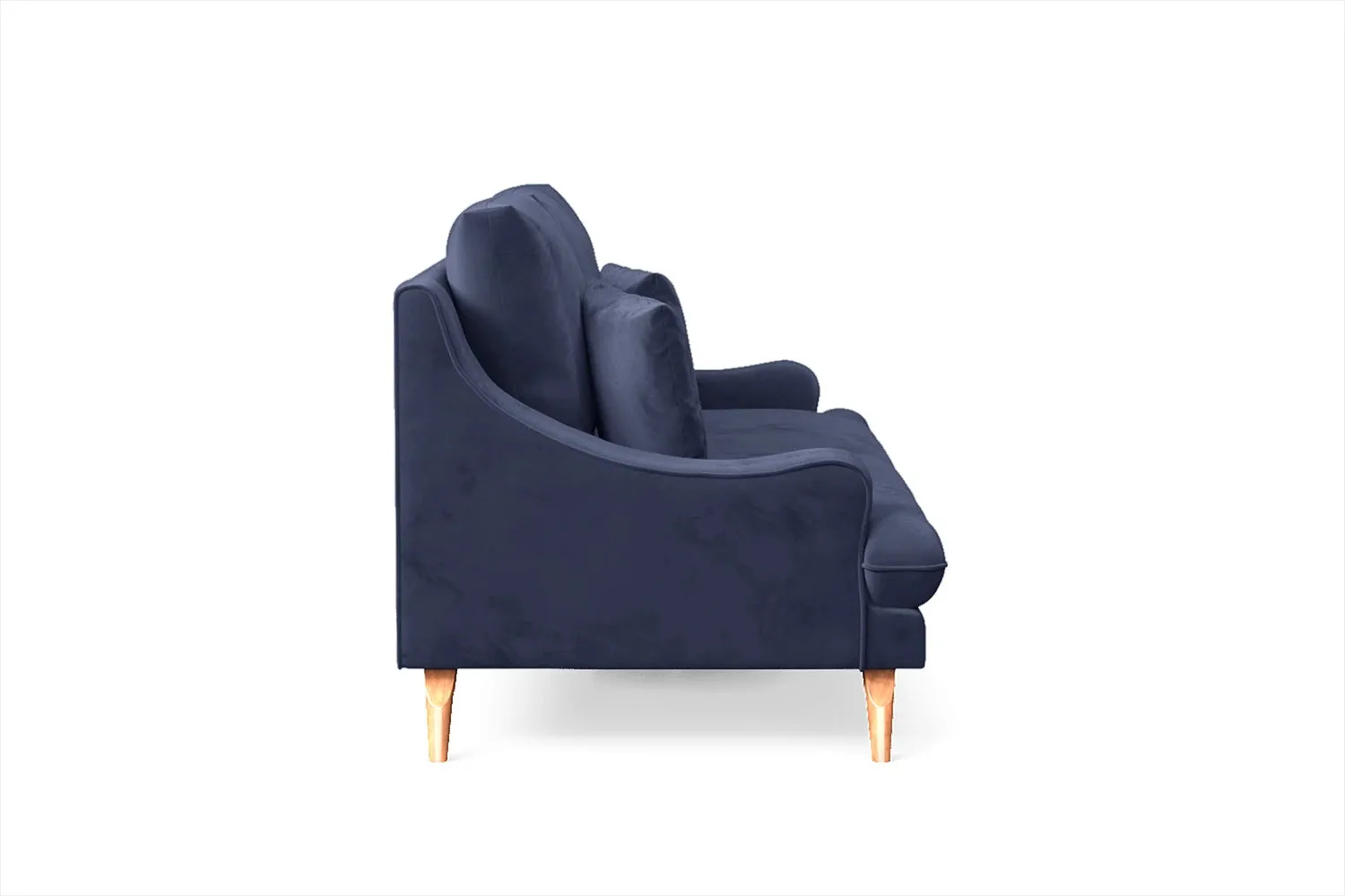 Savona 3 Seater Sofa Dark Blue Velvet