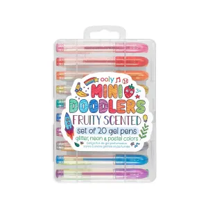 Scented Gel Pens | Mini Doodlers Fruity | Ooly