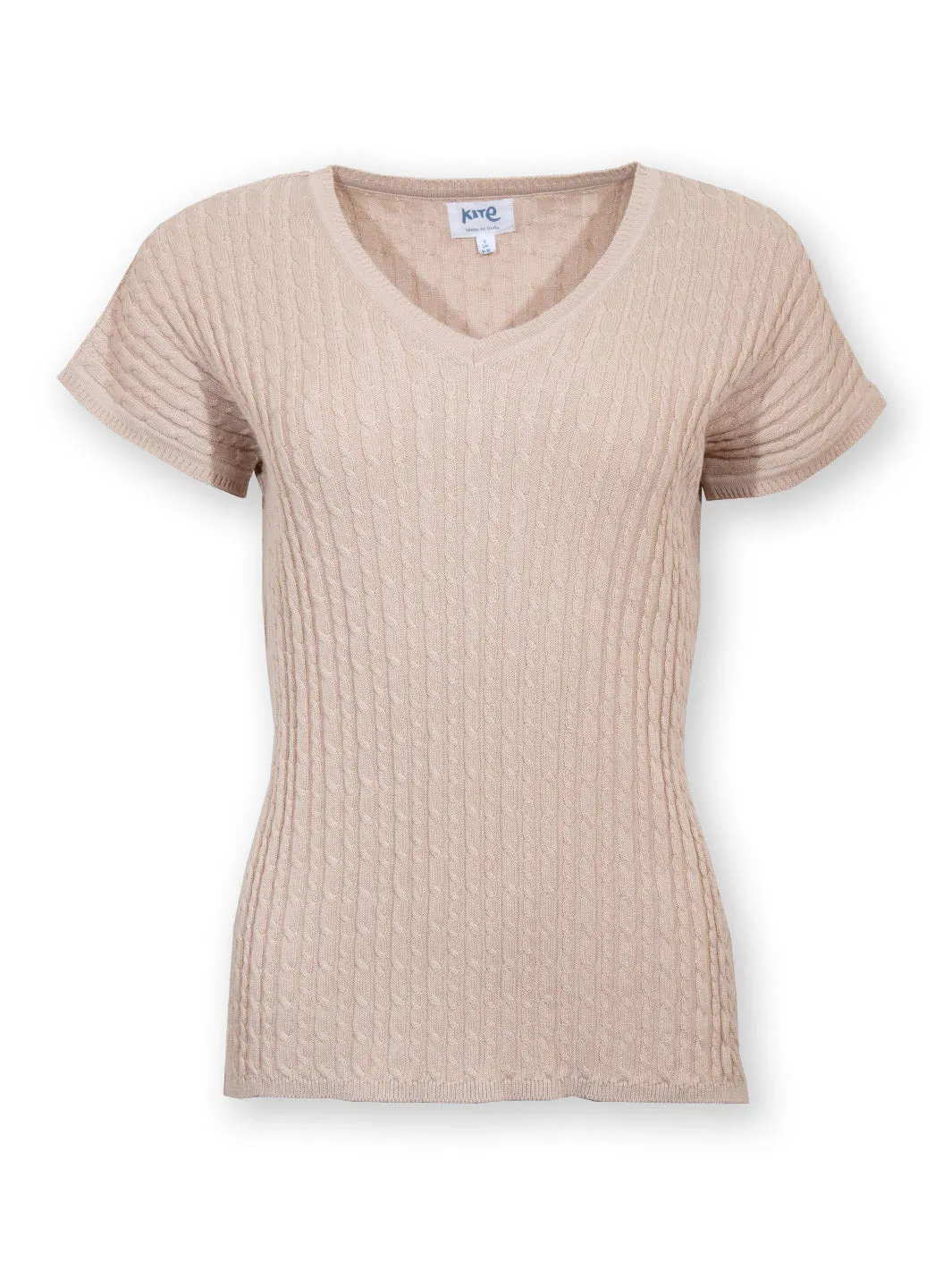 Strouden knit top oat