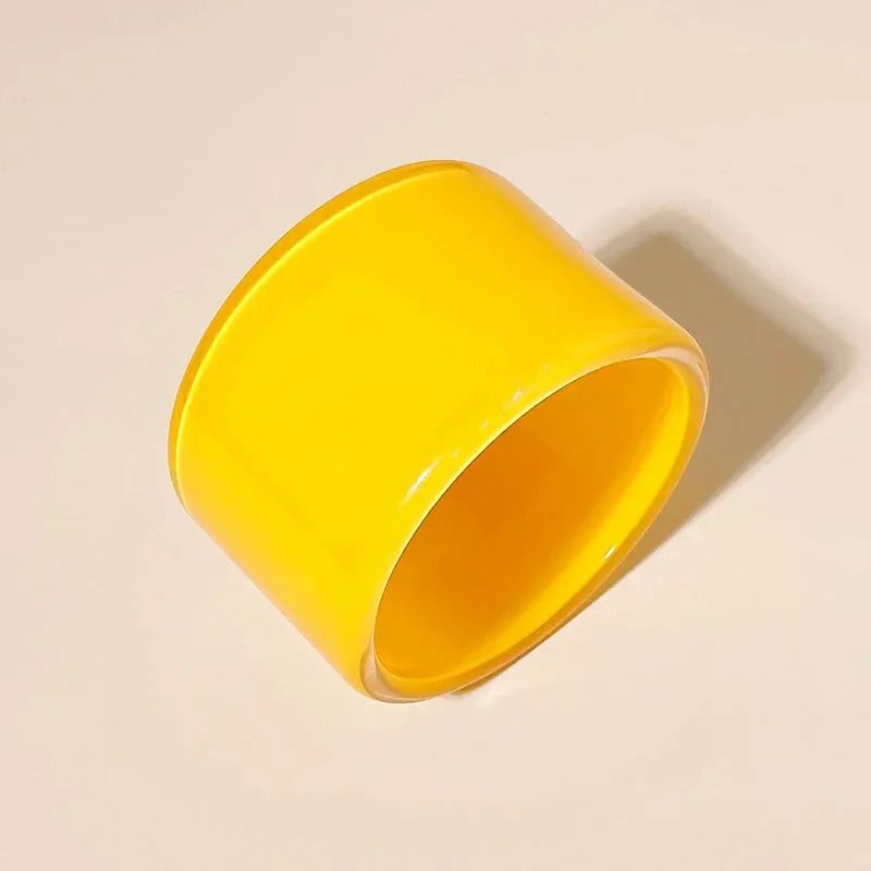 TEEK - Retro Colorful Wide Bangle