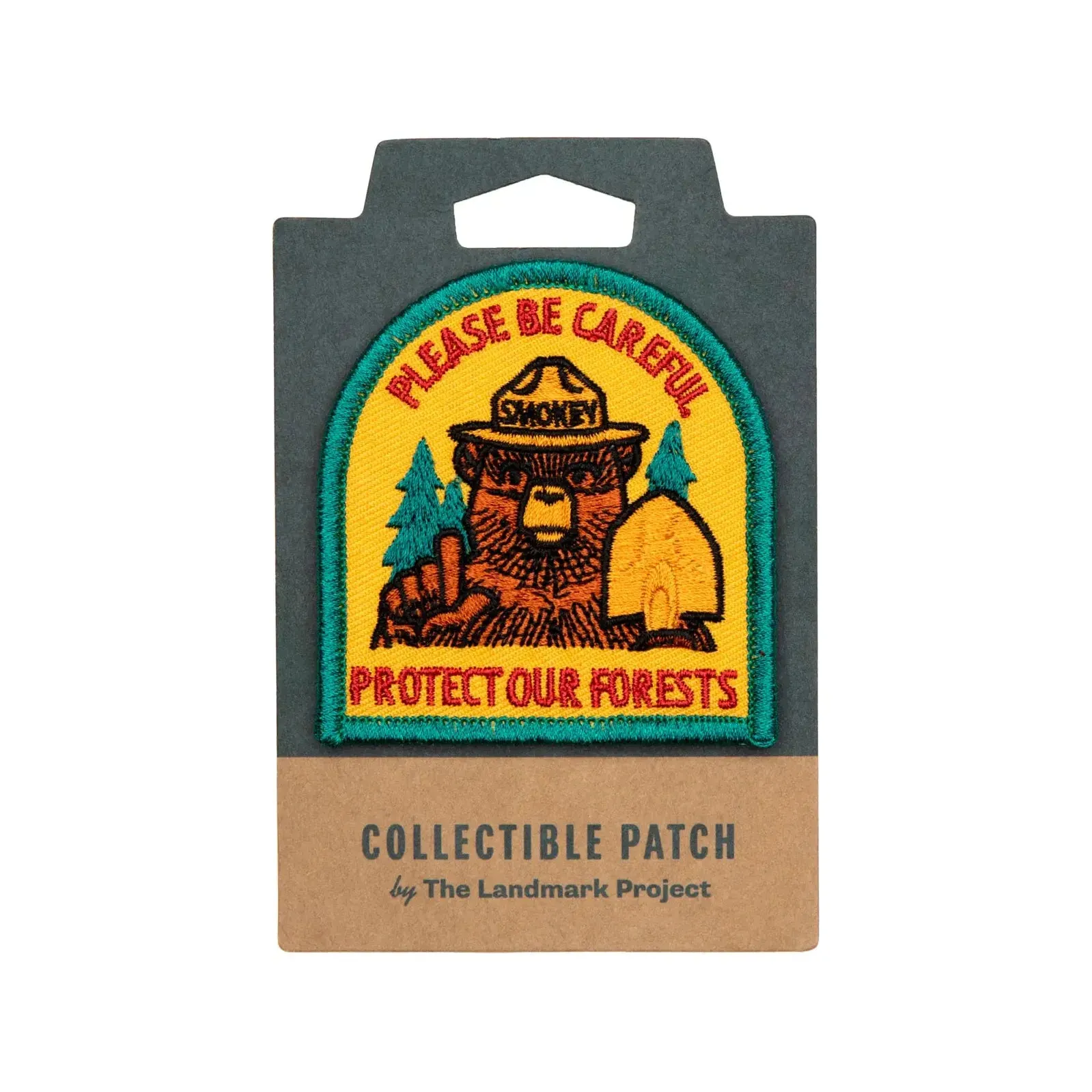 The Landmark Project Smokey Bear Patch - Protect Our Forests