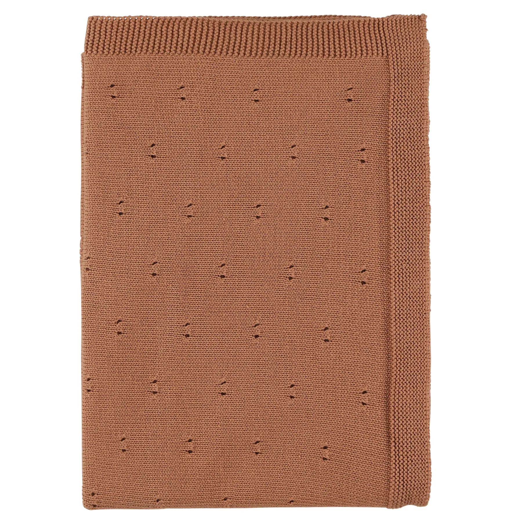 Trixie Blanket knitted blanket 75x100cm | Canyon