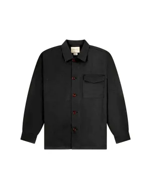 Uskees #3003 Buttoned Work Shirt - SOLID BLACK