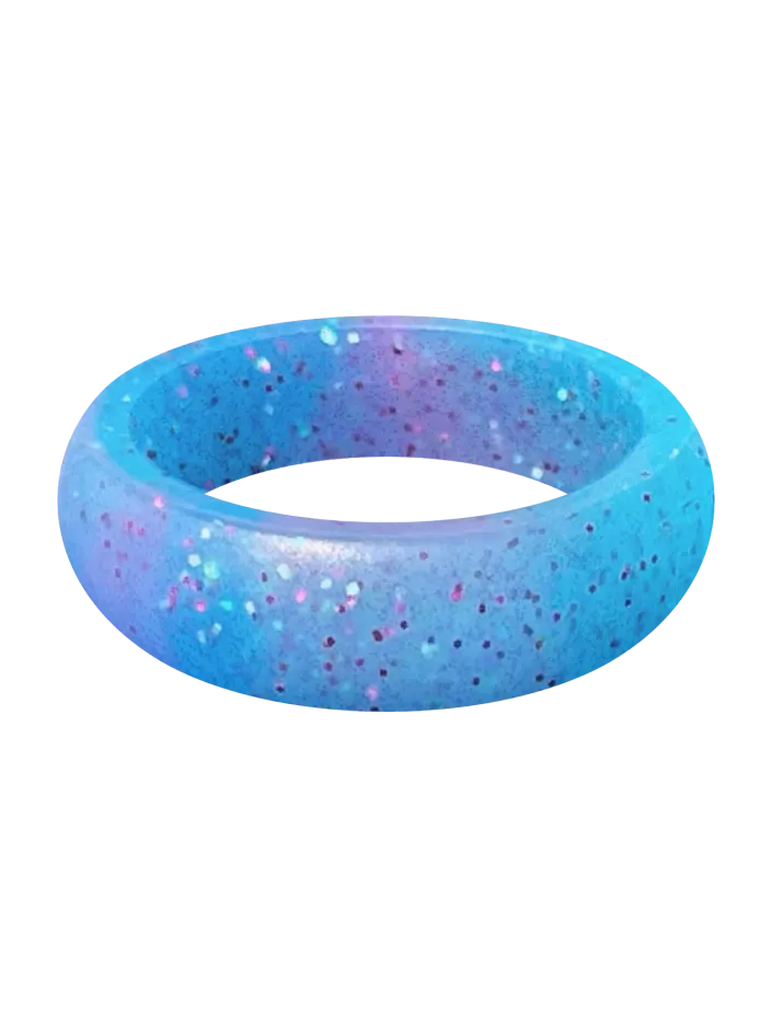 Women's Unicorn Sparkle Classic Silicone Ring